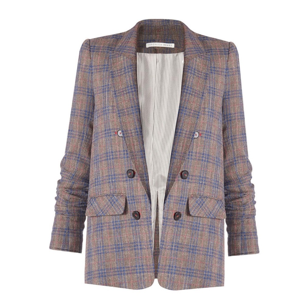 NWOT Beacon Plaid Dickey Blazer